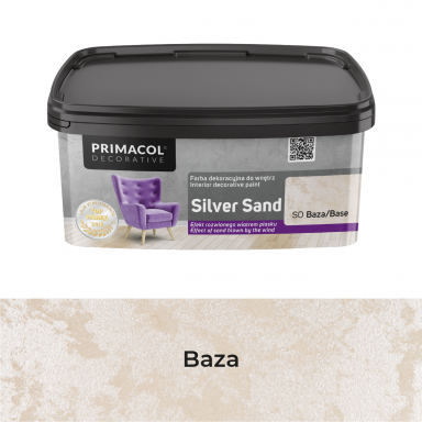 Struktūriniai dažai PRIMACOL Decor Silver Sand S0 bazė, 1l Struktūriniai dažai PRIMACOL Decor Silver Sand S0 bazė, 1l