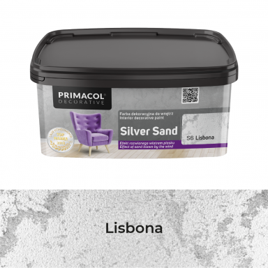 Struktūriniai dažai PRIMACOL Decor Silver Sand S6, 1l Lisabona Struktūriniai dažai PRIMACOL Decor Silver Sand S6, 1l Lisabona