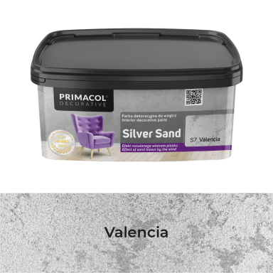 Struktūriniai dažai PRIMACOL Decor Silver Sand S7, 1l Valencia Struktūriniai dažai PRIMACOL Decor Silver Sand S7, 1l Valencia