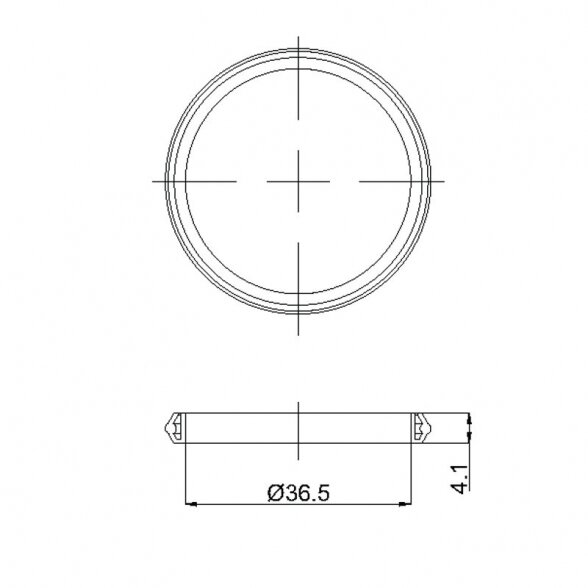 Tarpinė snapui RUBINETA P-20 1