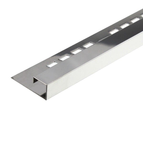 Nerūdijančio plieno profilis SQG10-50-250, 10x10mm 2,5m Nerūdijančio plieno profilis SQG10-50-250, 10x10mm 2,5m
