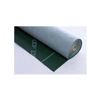 Difuzinė plėvelė ROOF 130+TAPE , 75m2 žalia ir balta sp.