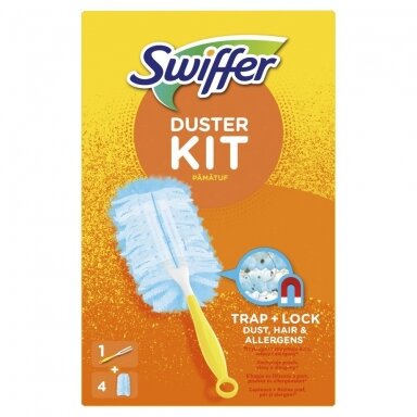 Sausos šluostės rinkinys SWIFFER Duster Starter Kit