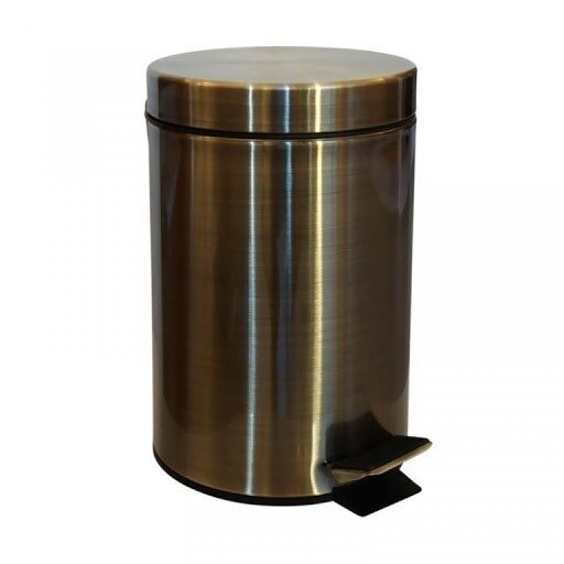 Šiukšliadėžė BEMETA, 3l Retro bronzos sp. Šiukšliadėžė BEMETA, 3l Retro bronzos sp.