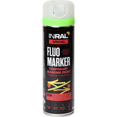Aerozolinis fluorasencinis markeris INRAL Fuomarker, 500ml žalia sp.