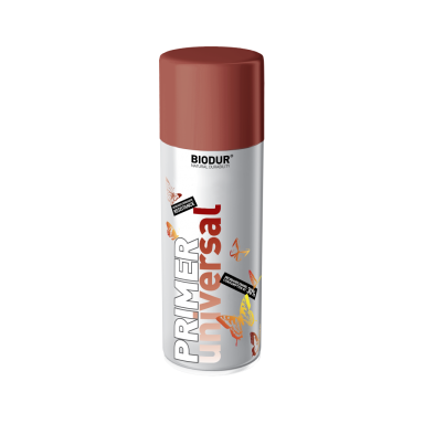 Aerozolinis gruntas BIODUR Primer Universal, 400ml raudona sp. Aerozolinis gruntas BIODUR Primer Universal, 400ml raudona sp.