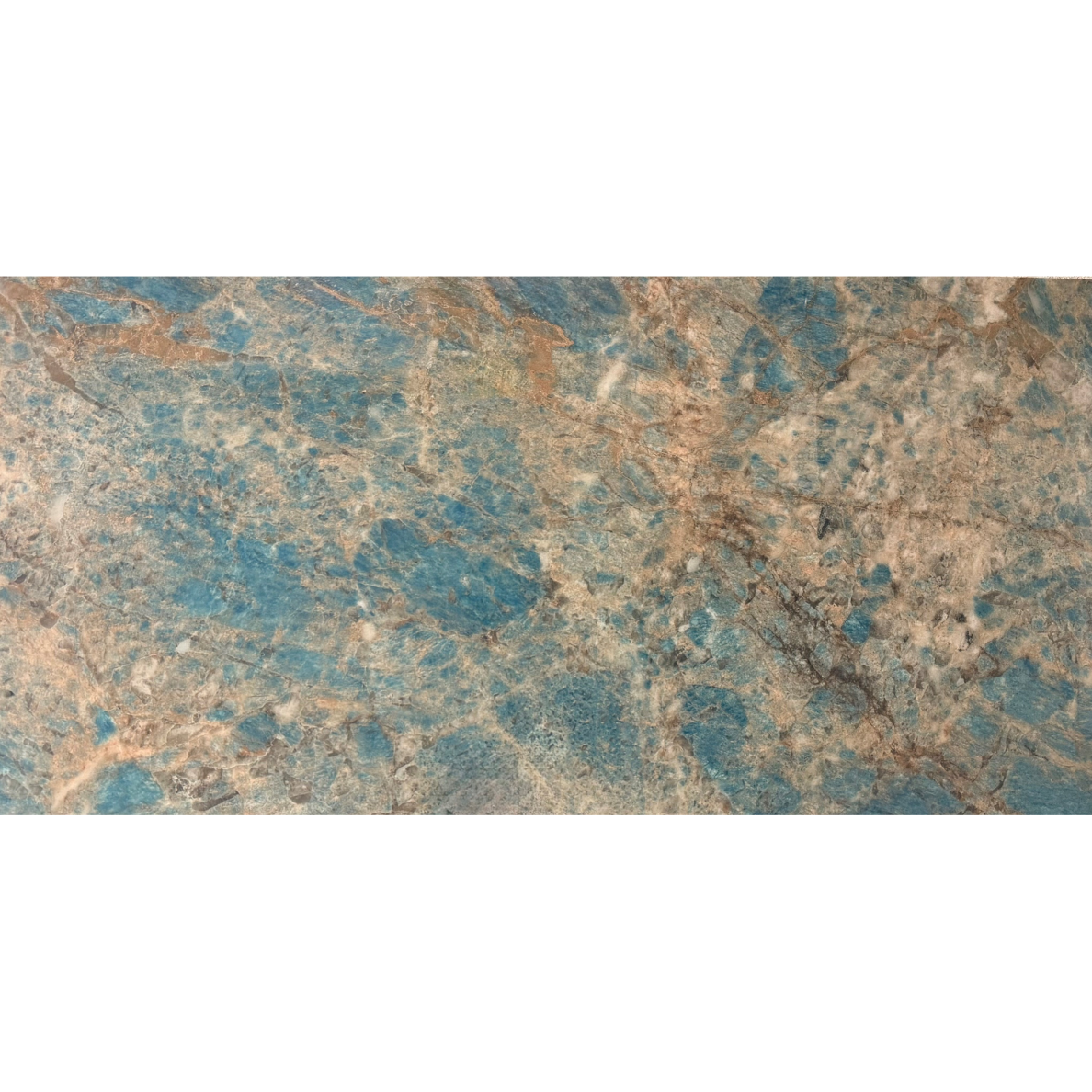Akmens masės plytelės Grande Lucido Allegro Teal, 60x120cm Akmens masės plytelės Grande Lucido Allegro Teal, 60x120cm