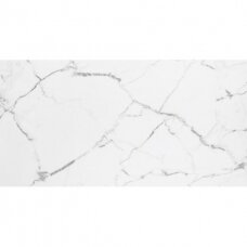 Akmens masės plytelės Grande Gorbea White, 60x120 cm