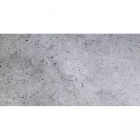 Akmens masės plytelės Corso Grey Matt, 60x120 cm