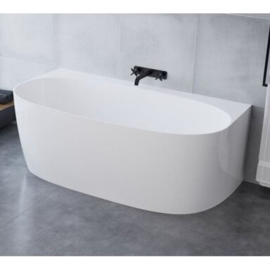 Akmens masės vonia BLU Nova, 1578x860mm Akmens masės vonia BLU Nova, 1578x860mm