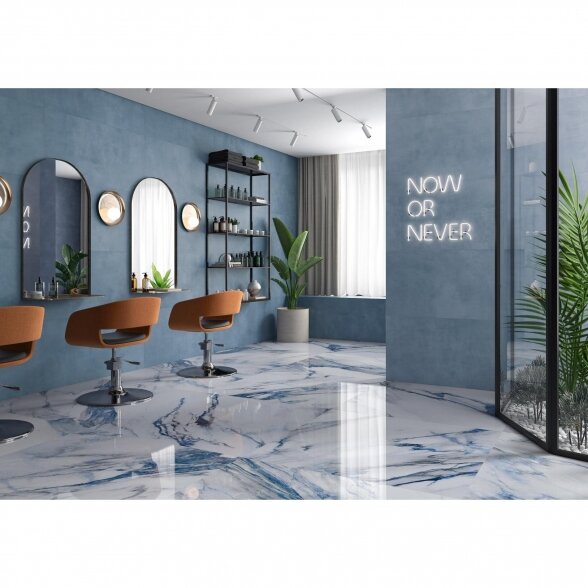 Akmens masės plytelės Eleganza Blu, 30x60cm 1 Akmens masės plytelės Eleganza Blu, 30x60cm 1