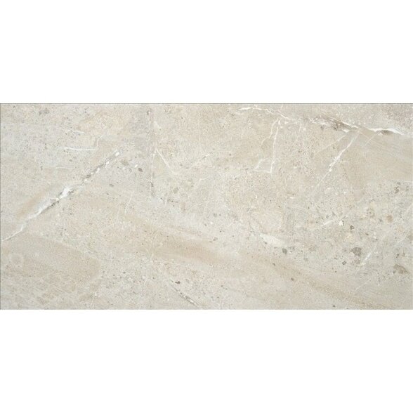 Akmens masės plytelės Miller Beige Matt, 60x120 cm