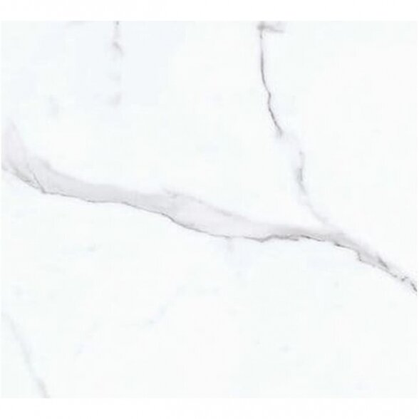 Akmens masės plytelės Nocturne White Lappato, 59,7x59,7 cm