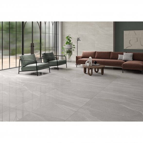 Akmens masės plytelės Austral grey, 59,5x120 cm 2