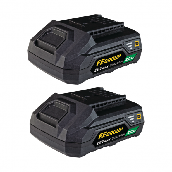 Akumuliatorinis suktuvas-gręžtuvas FF GROUP CDD/40 20V Plus, 2x2,0Ah su dėklu 2 Akumuliatorinis suktuvas-gręžtuvas FF GROUP CDD/40 20V Plus, 2x2,0Ah su dėklu 2