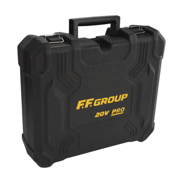 Akumuliatorinis suktuvas-gręžtuvas FF GROUP CHD/60-BL 20V Pro, 2x4,0Ah su priedais 3 Akumuliatorinis suktuvas-gręžtuvas FF GROUP CHD/60-BL 20V Pro, 2x4,0Ah su priedais 3