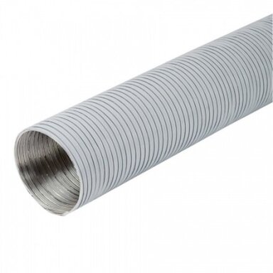 Aliumininis ortakis,  125mm 3m balta sp.