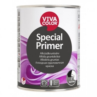 Gruntas VIVACOLOR Special Primer A bazė, 0,9l Gruntas VIVACOLOR Special Primer A bazė, 0,9l