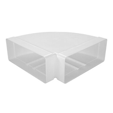 Alkūnė horizontali, plastikinė EUROPLAST KLH29-90, 220x90mm, 90° Alkūnė horizontali, plastikinė EUROPLAST KLH29-90, 220x90mm, 90°