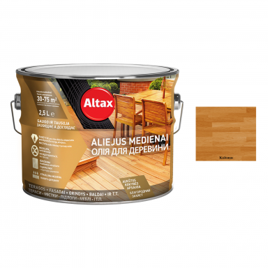 Aliejus medienai ALTAX Altaxin, 2,5l kaštono sp. Aliejus medienai ALTAX Altaxin, 2,5l kaštono sp.