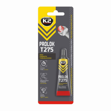 Anaerobiniai klijai K2 PROLOK didelio stiprumo, 6 ml