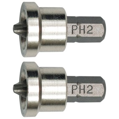 Antgaliai-ribotuvai VOREL PH2, 2vnt. Antgaliai-ribotuvai VOREL PH2, 2vnt.