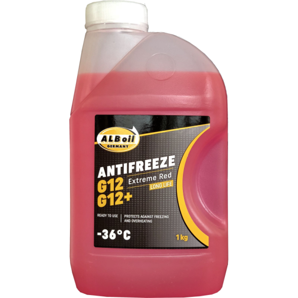 Antifrizas ALB RED G12/G12+ -36°C 1 kg Antifrizas ALB RED G12/G12+ -36°C 1 kg