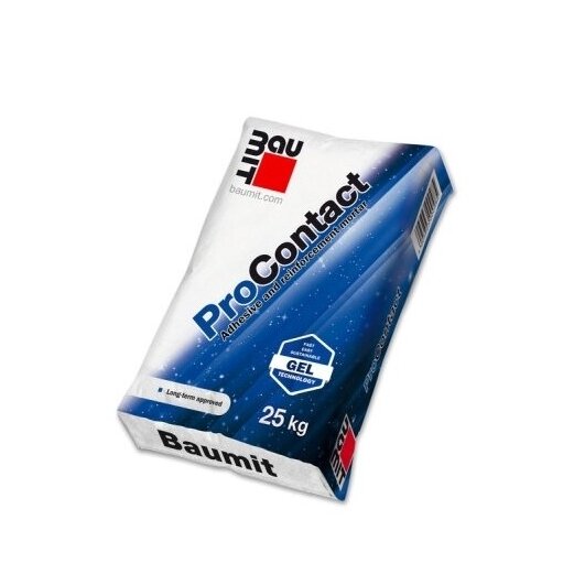 Klijavimo ir armavimo mišinys BAUMIT ProContact, 25kg Klijavimo ir armavimo mišinys BAUMIT ProContact, 25kg