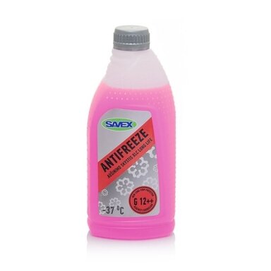 Aušinimo skystis SAVEX Antifreeze XLC G12++ -37*, 1l raudona sp.