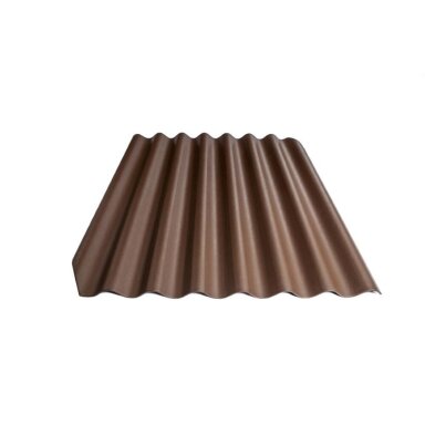 Banguoti lakštai ETERNIT Klasika, 1130x1250mm ruda sp. (L21) Banguoti lakštai ETERNIT Klasika, 1130x1250mm ruda sp. (L21)