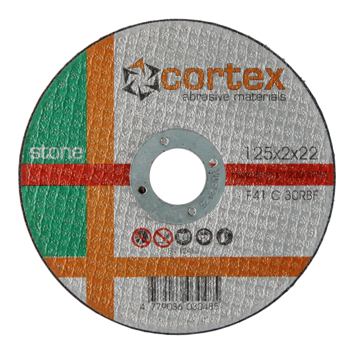 Betono pjovimo diskas CORTEX C 30RBF F41 80m/s, 125x2x22,2mm