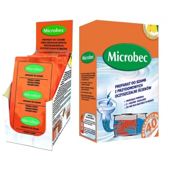 Bioaktyvatorius nuotėkų duobėms MICROBEC ultra, 1kg Bioaktyvatorius nuotėkų duobėms MICROBEC ultra, 1kg