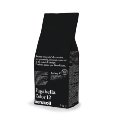 Cementinis plytelių siūlių glaistas FUGABELLA Color 12, 3kg Cementinis plytelių siūlių glaistas FUGABELLA Color 12, 3kg