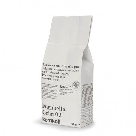Cementinis plytelių siūlių glaistas FUGABELLA Color 02, 3kg Cementinis plytelių siūlių glaistas FUGABELLA Color 02, 3kg