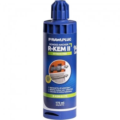 Cheminis ankeris RAWLPLUG R-KEM-II, 175ml Cheminis ankeris RAWLPLUG R-KEM-II, 175ml