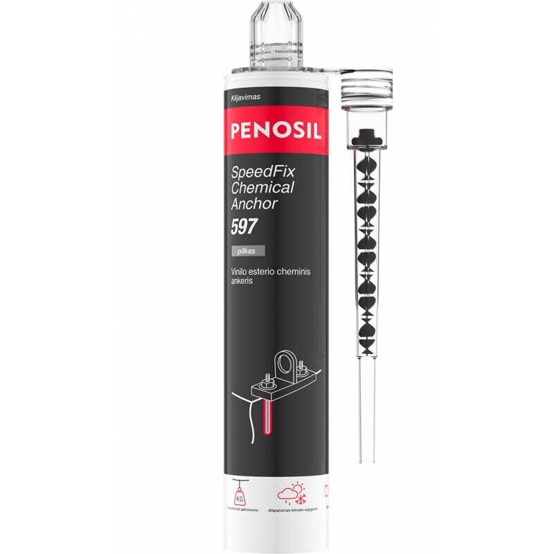 Cheminis ankeris PENOSIL SpeedFix chemical Anchor 597, 300ml pilka sp.