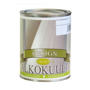 Lakas VALKOKUULTO Coloria Design, 0,9l balta sp.