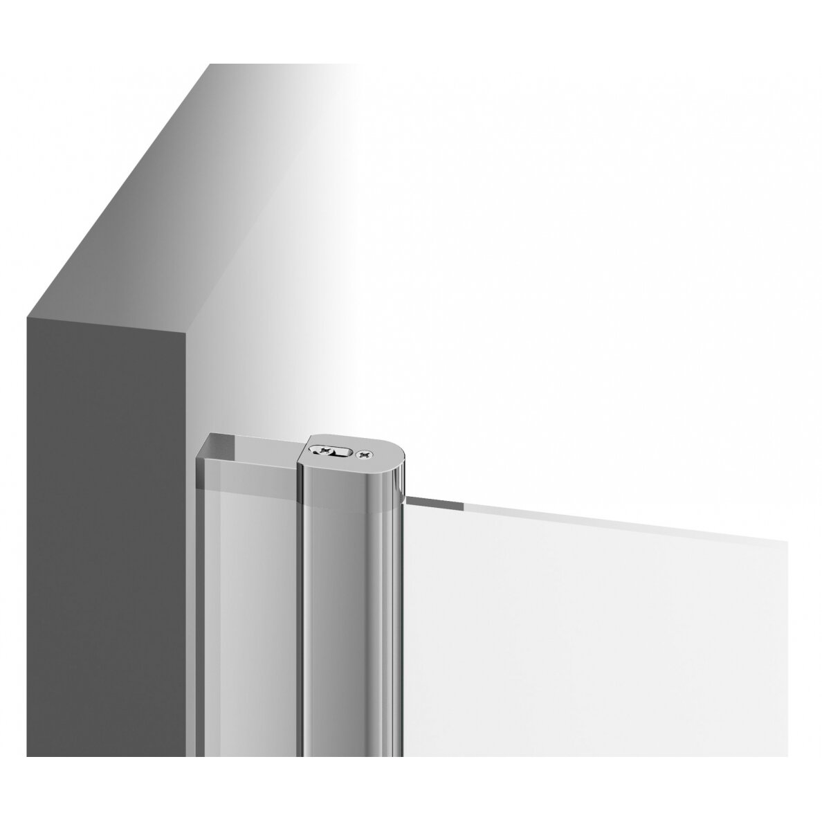 Dušo kabinos durys RAVAK CRV1, 90cm satinas ir skaidrus stiklas 7