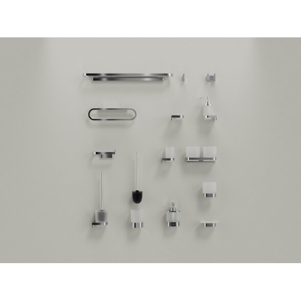 Tualetinio popieriaus laikiklis RAVAK CR ​​II 400 00CR, chromo sp. 2
