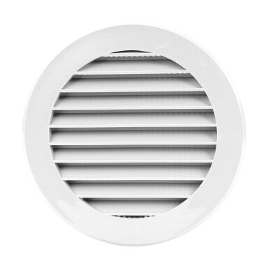 Ventiliacinės grotelės EUROPLAST VR100, 100mm balta sp.