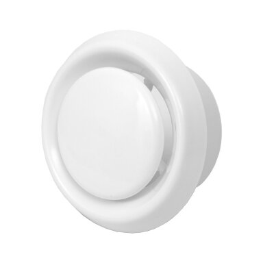 Plastikinis difuzorius EUROPLAST VD100, 100mm balta sp. Plastikinis difuzorius EUROPLAST VD100, 100mm balta sp.
