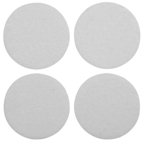 Lipnūs padukai baldams VOREL, 40mm 4vnt balta sp. Lipnūs padukai baldams VOREL, 40mm 4vnt balta sp.