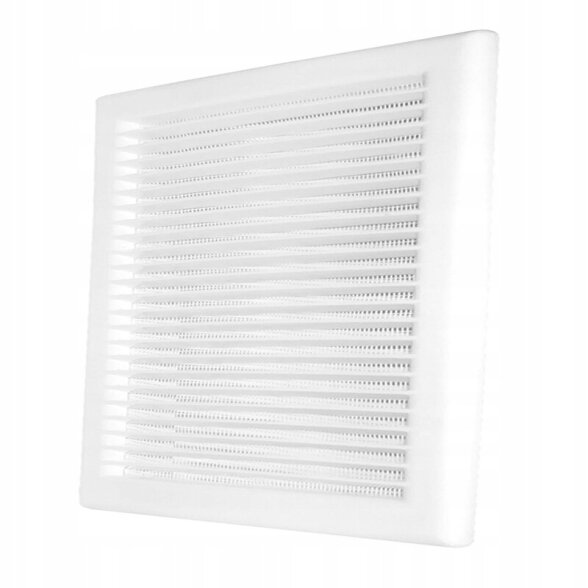 Ventiliacinės grotelės DOSPEL DL100RW, 100mm Ventiliacinės grotelės DOSPEL DL100RW, 100mm