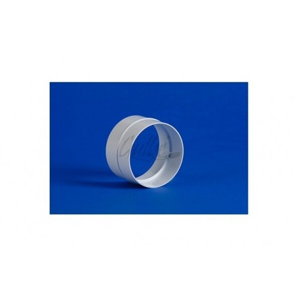 d-100mm APVALIŲ KANALŲ SUJUNGIMAS PLASTIKINIS d-100mm APVALIŲ KANALŲ SUJUNGIMAS PLASTIKINIS
