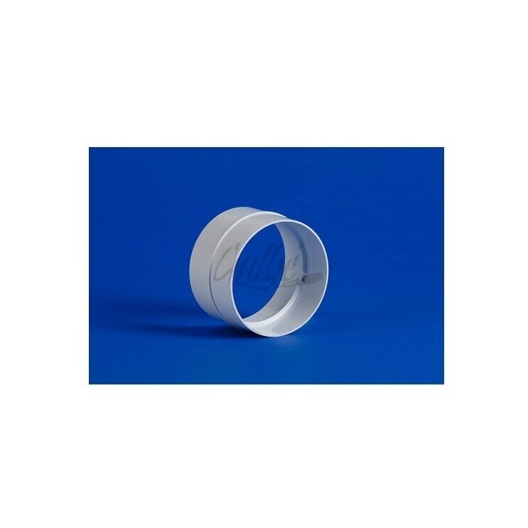d-100mm APVALIŲ KANALŲ SUJUNGIMAS PLASTIKINIS