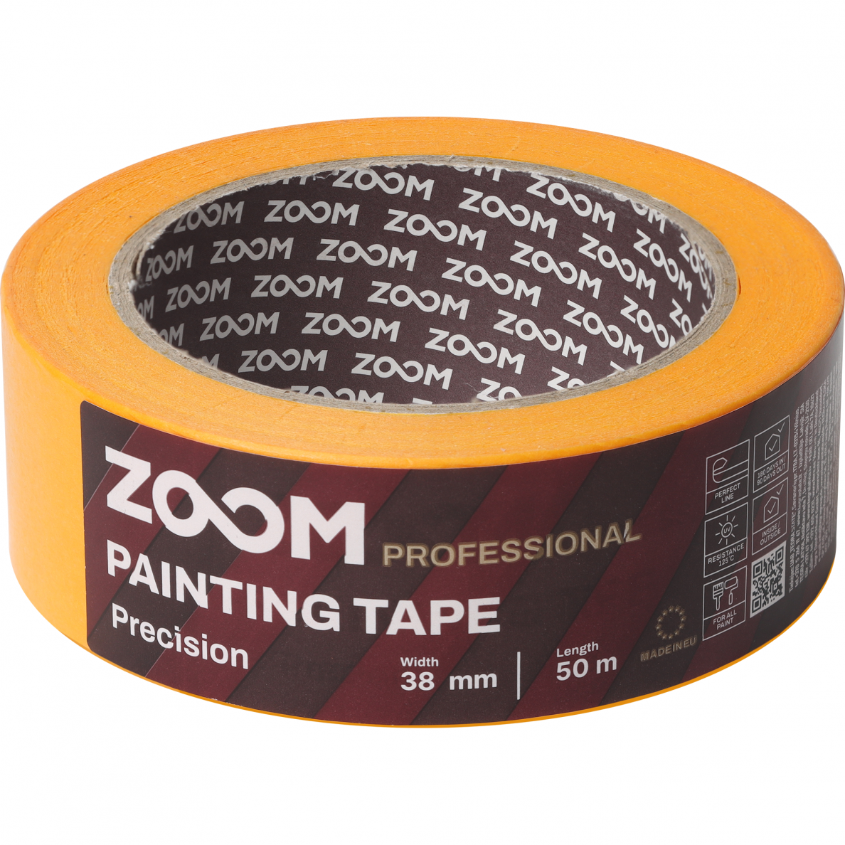 Dažymo juosta ZOOM Precision, 38mm 50m Dažymo juosta ZOOM Precision, 38mm 50m