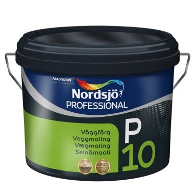 Dažai SADOLIN Professional P10 BW bazė, 2,5l balta sp. Dažai SADOLIN Professional P10 BW bazė, 2,5l balta sp.