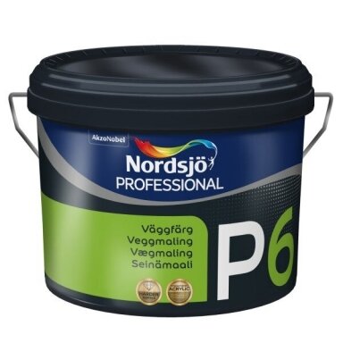 Dažai SADOLIN Professional P6, BW bazė, 2,5l balta sp. Dažai SADOLIN Professional P6, BW bazė, 2,5l balta sp.