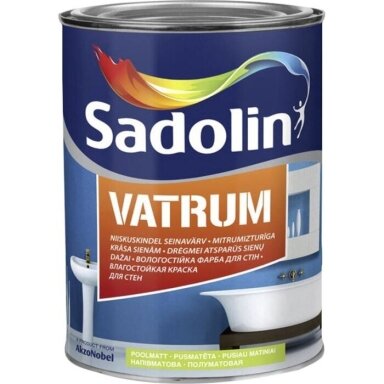 Dažai SADOLIN Vatrum, BW bazė, 1l balta sp. Dažai SADOLIN Vatrum, BW bazė, 1l balta sp.