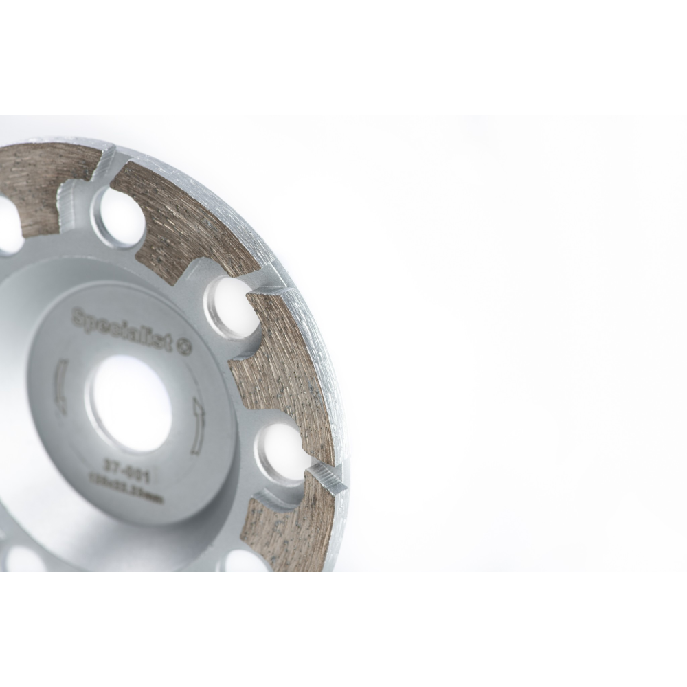 Deimantinė betono šlifavimo lėkštė SPECIALIST+, 125 x 22 mm 3 Deimantinė betono šlifavimo lėkštė SPECIALIST+, 125 x 22 mm 3